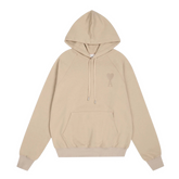Ami Paris Hoodie Khaki